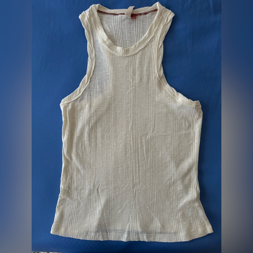 Pilcro Ribbed Racerback Tank Medium NWOT